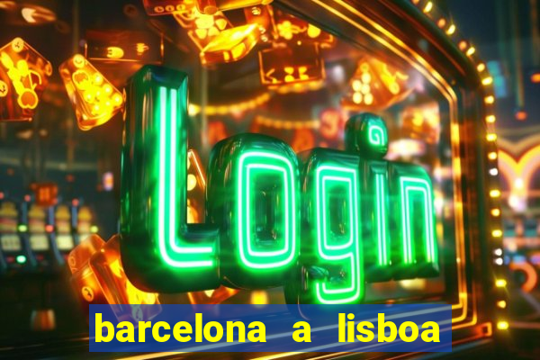 barcelona a lisboa de trem